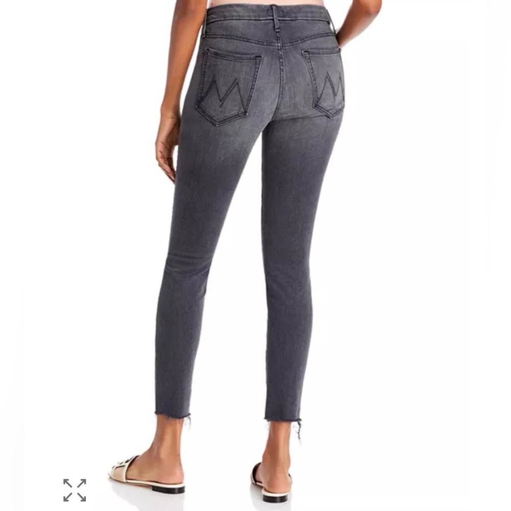 MOTHER THE LOOKER ANKLE FRAY JEANS - BURNING OUT LANTERNS Size 27 - Picture 3 of 11